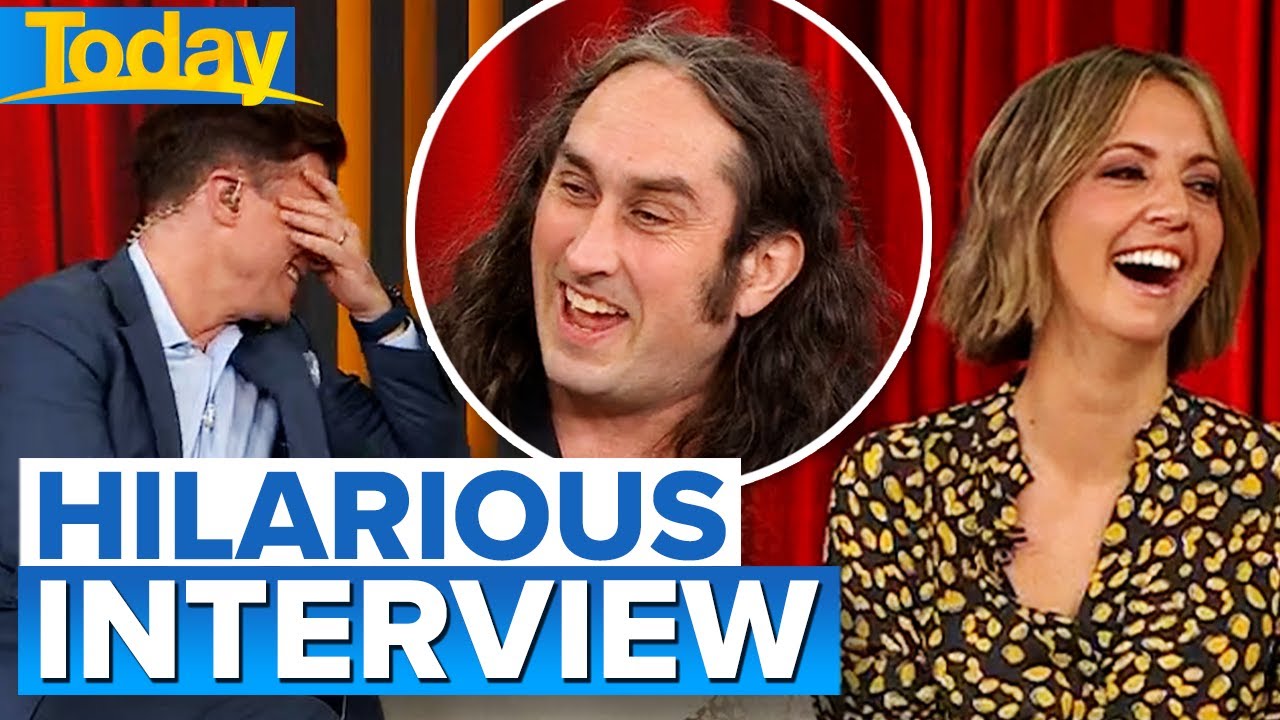 Ross Noble’s ‘wizard hands’ leaves hosts in stitches | Today Show Australia