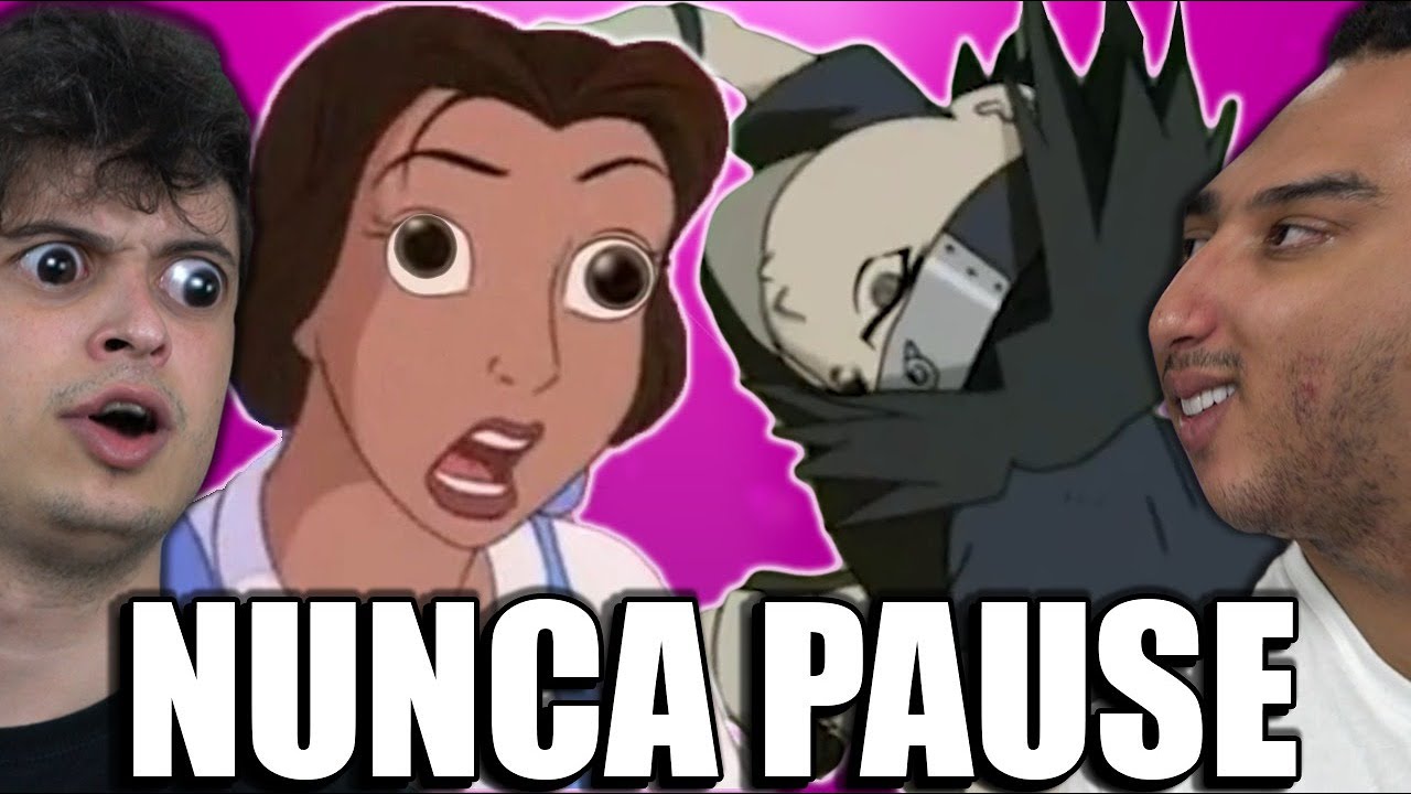 NUNCA PAUSE UM DESENHO ANIMADO