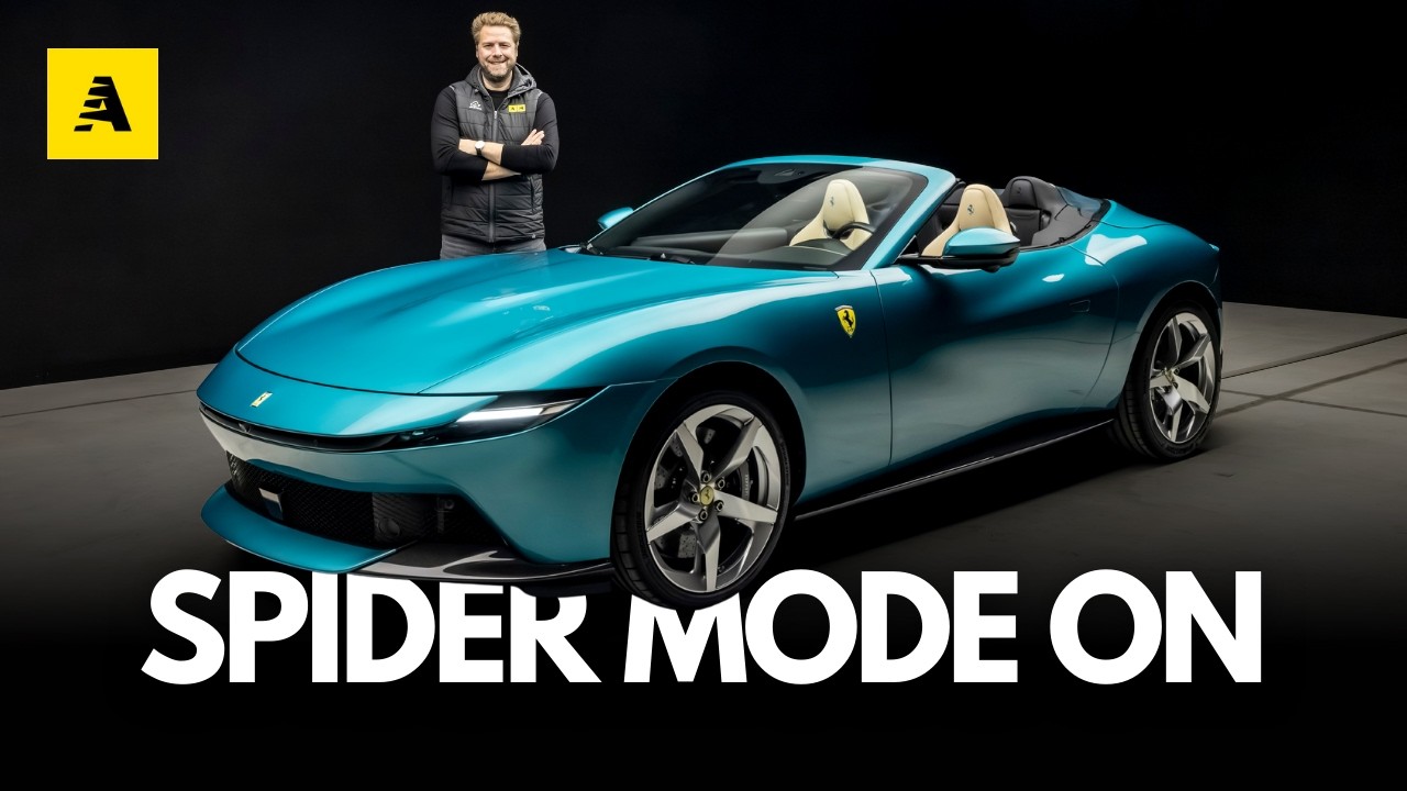 Ferrari Amalfi SPIDER | 640 CV en plein air da 270.000 euro... ❤️