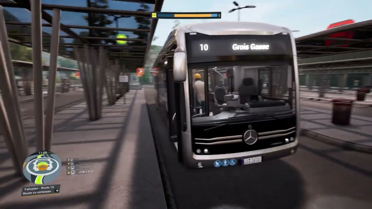 Bus Simulator 21 fahrt mit dem eCitaro