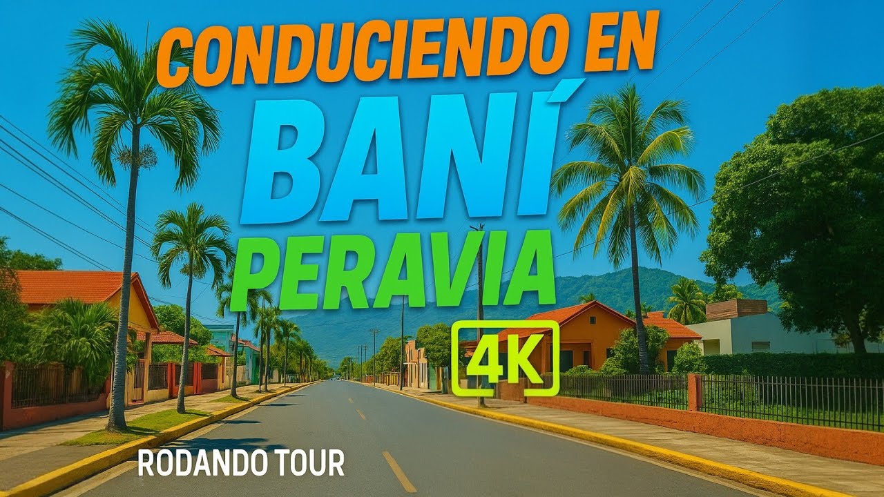 Driving through the streets of Bani, Peravia in 4K 🇩🇴 | Dominican Republic