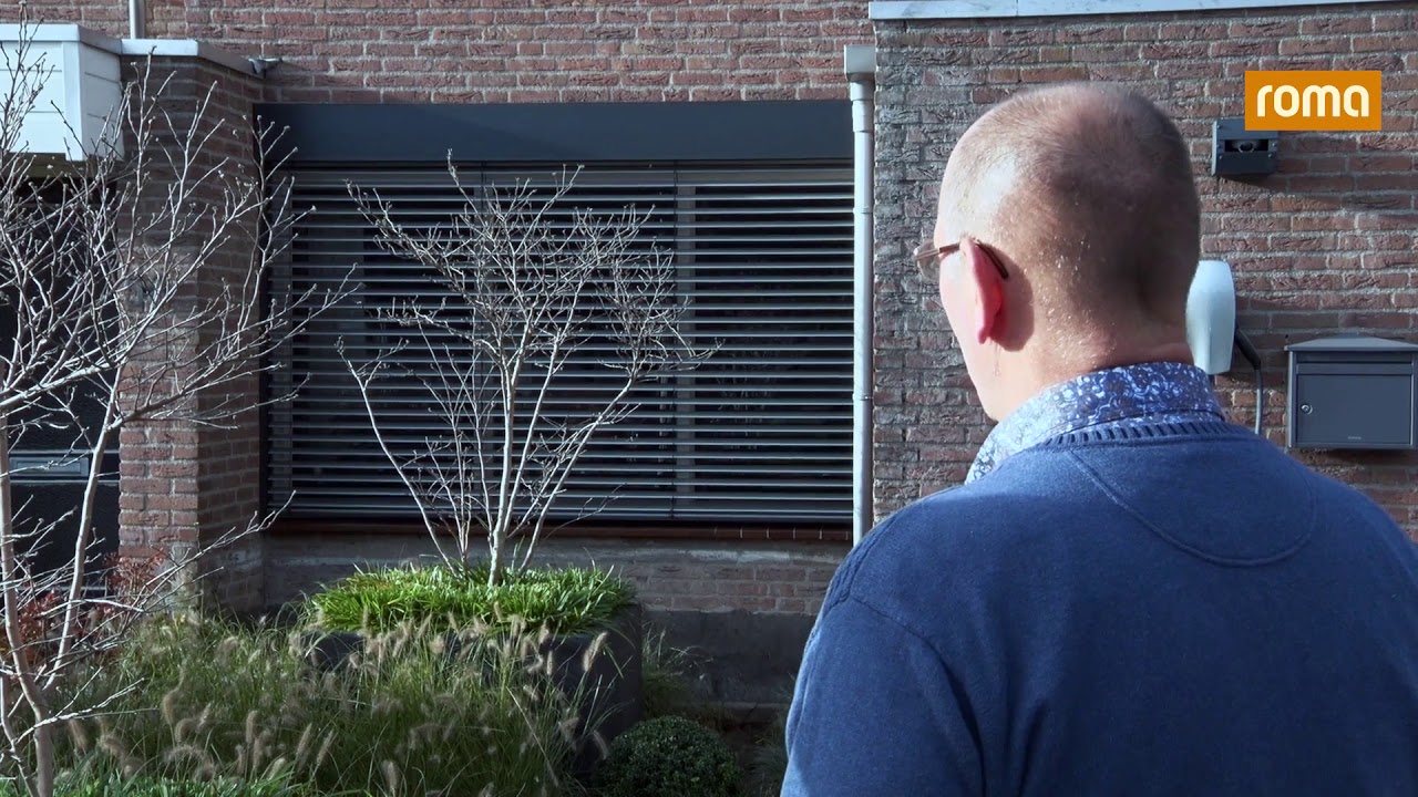 Buitenjaloezie woonhuis - Roma Modulo CDL - Zonwering.nl