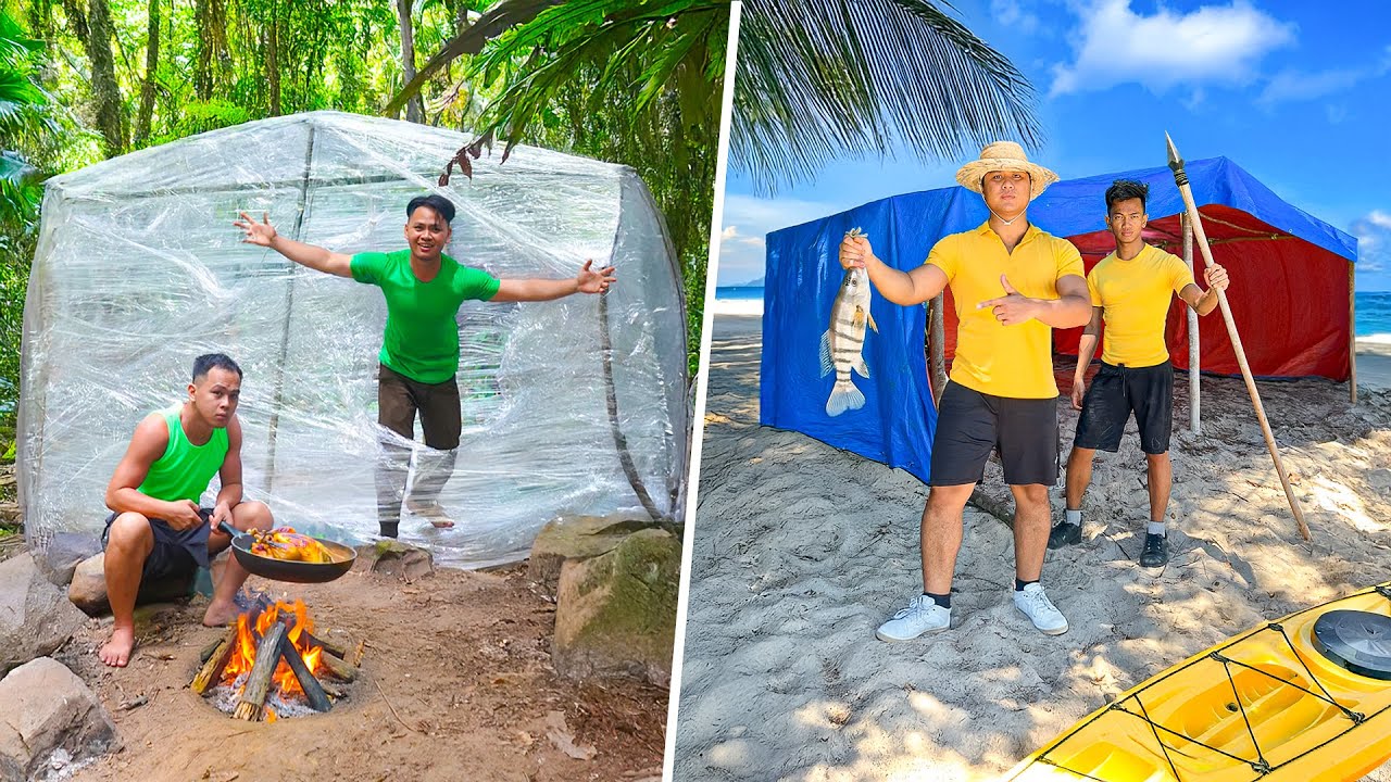 GengTonsom: Camping Di Hutan Vs Pantai