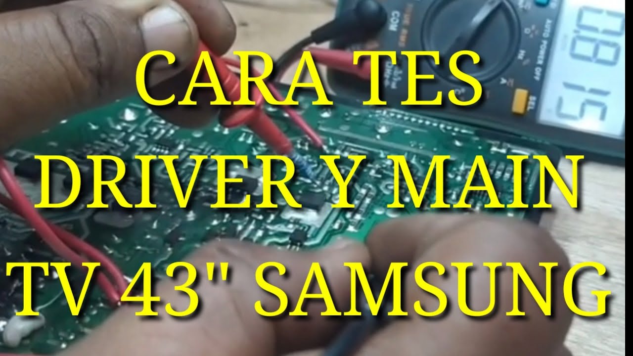 Pengecekan blok y main tv plasma #3