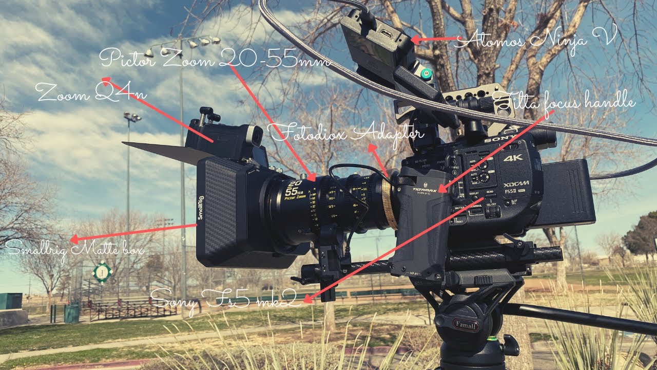DZOfilm PICTOR ZOOM on SONY FS5 MK2 - Setup & Sample Footages