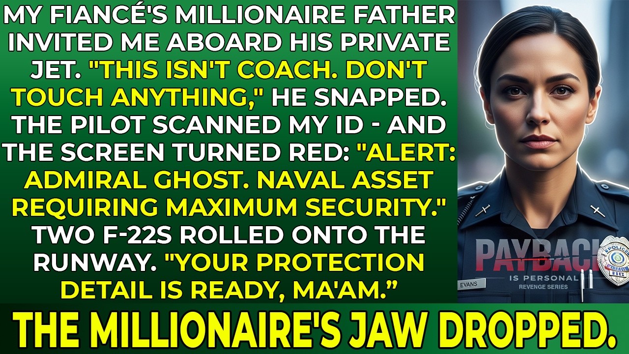 My Millionaire Father-in-Law Mocked Me on His Private Jet — Until the Pilot Said: “Admiral Ghost...