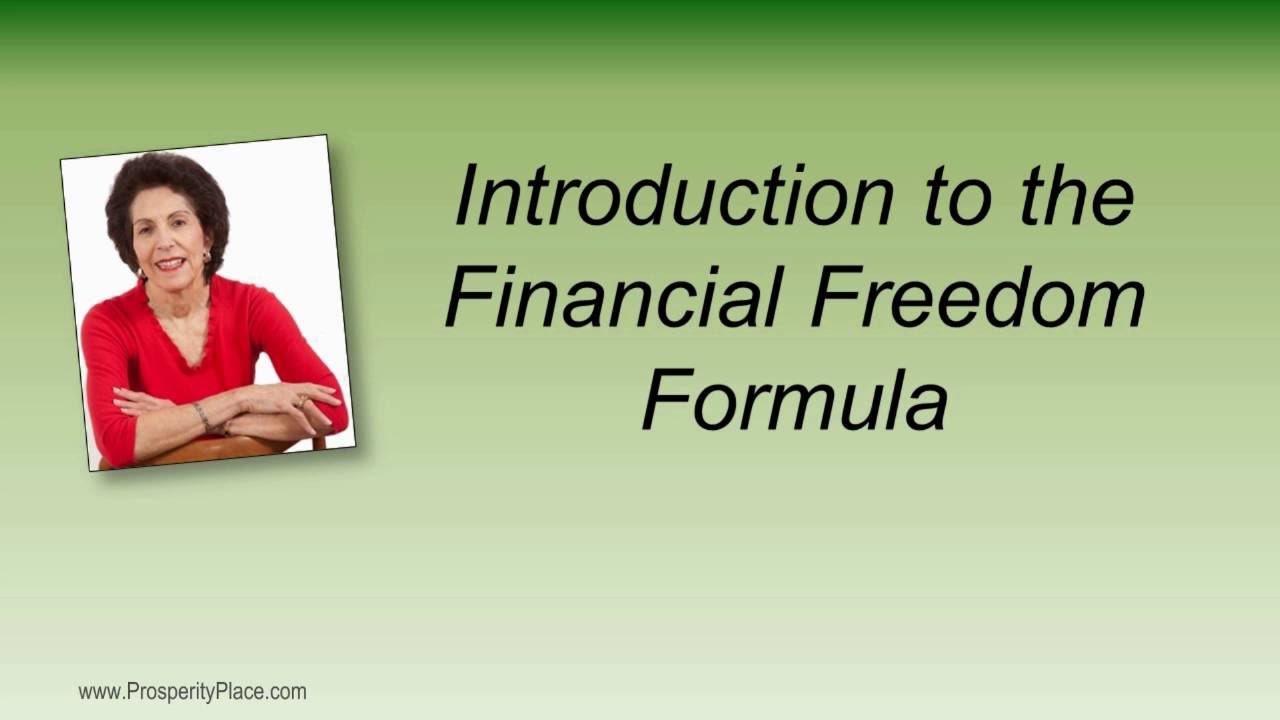 Financial Freedom Formula - A Holistic Blueprint for Success