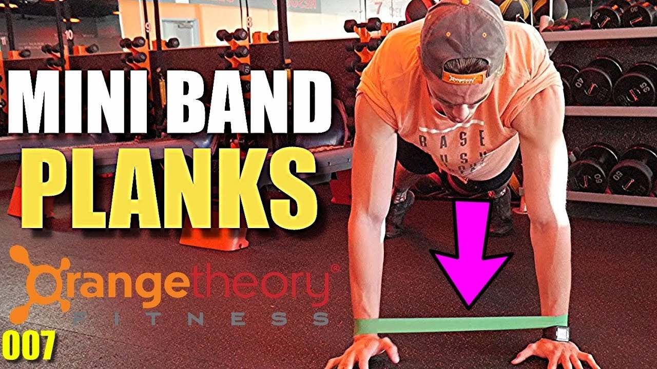 Orangetheory Workout: How To Use Mini Bands For Planks