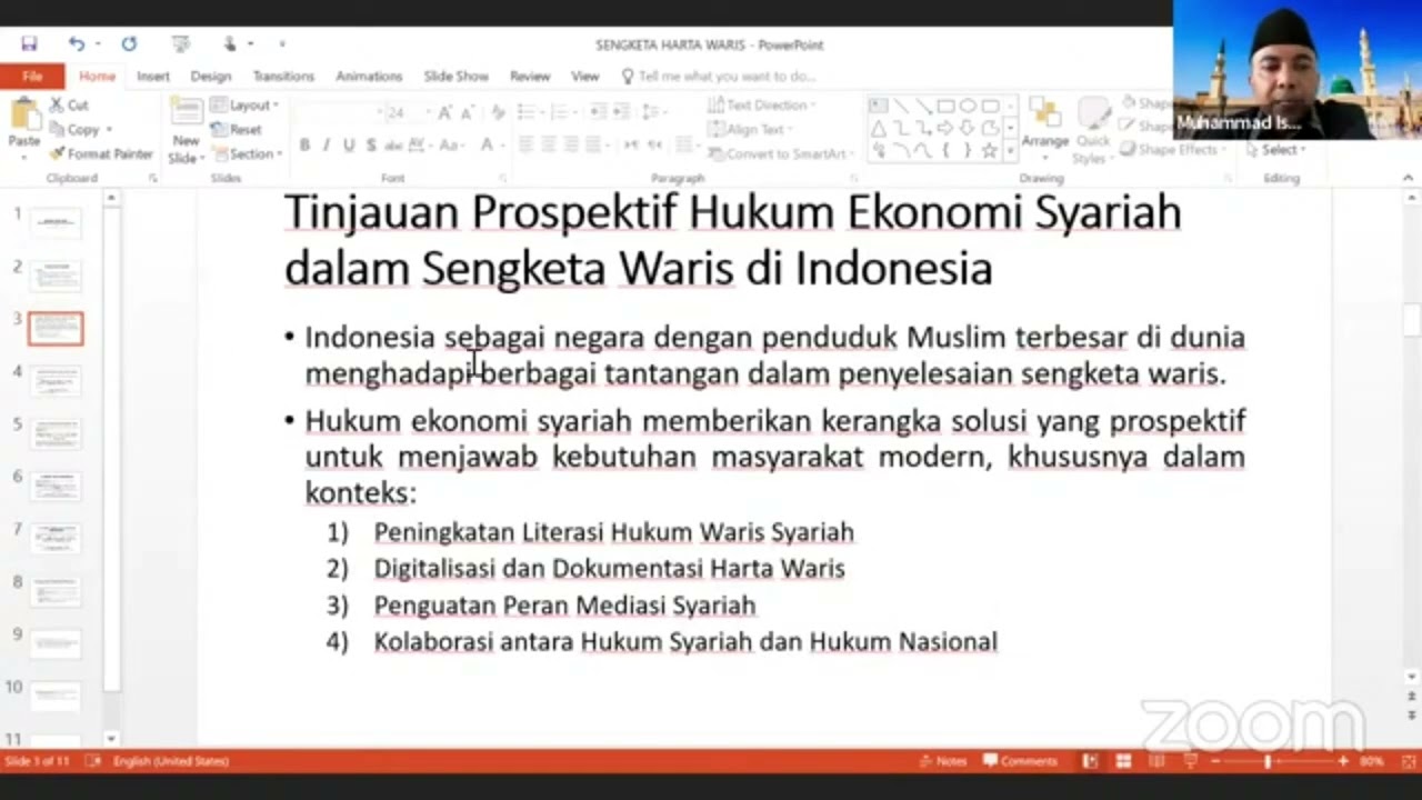 SENGKETA HARTA WARIS : PROSPEKTIF HUKUM EKONOMI SYARIAH