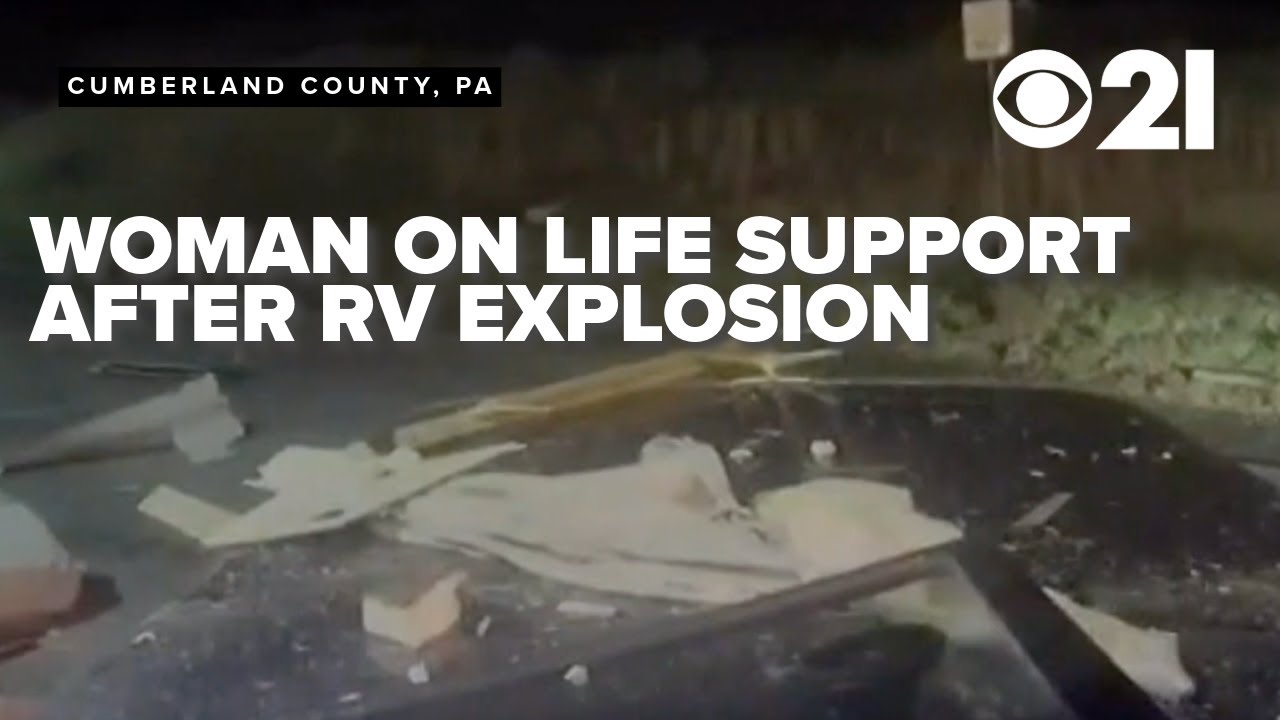 Woman on life support after RV explosion at PA Turnpike plaza; GoFundMe started