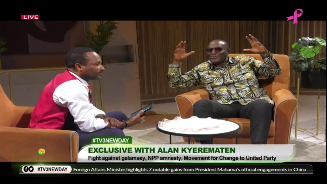 LIVE : TV3 Newday - Exclusive with Alan John Kwadwo Kyerematen || 17 - 10 - 2025