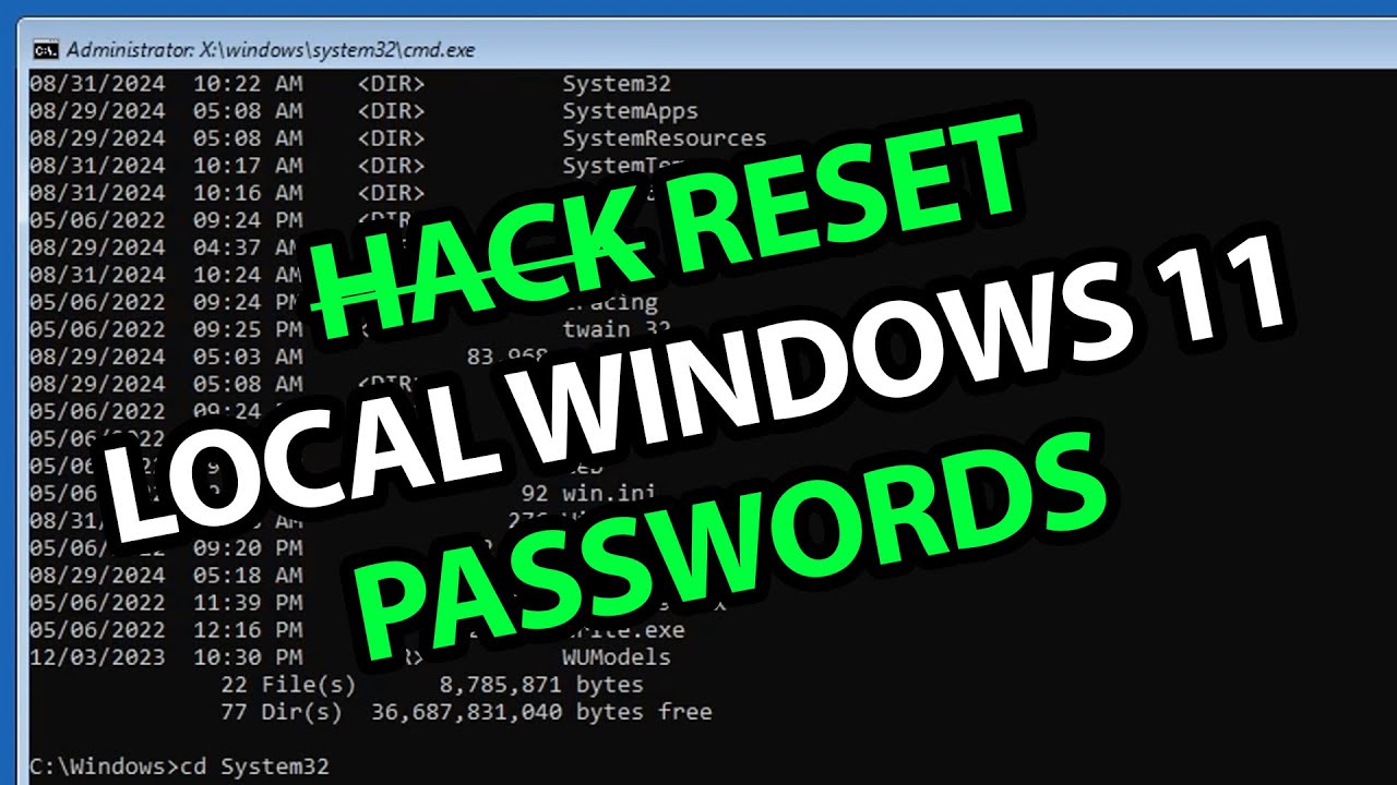 Forgot Your Windows 11 Password? Here&rsquo;s a Sneaky Way to Reset It Like a Pro Hacker!