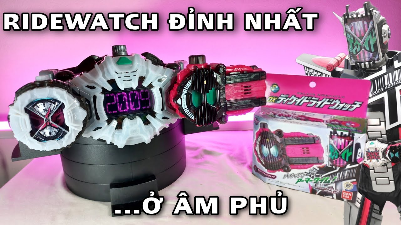 Review Dx Decade Ridewatch: Cứ Có Anh Thập Là Auto Đỉnh. Kamen Rider Zi-o ft. Decade