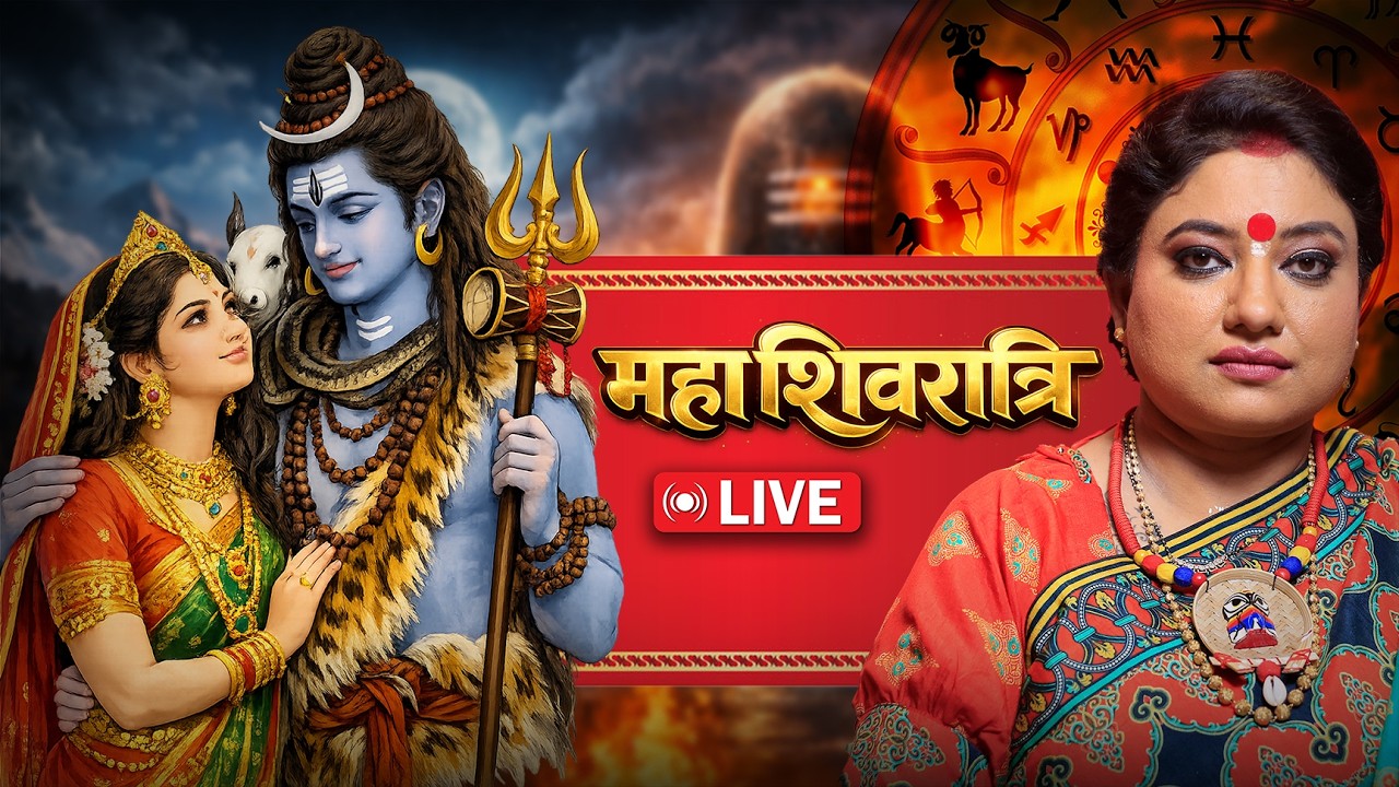🔴 Mahashivratri Special LIVE - तृतीय प्रहर | Char Prayer Puja | Rudra Abhishek | Har Har Mahadev 🚩
