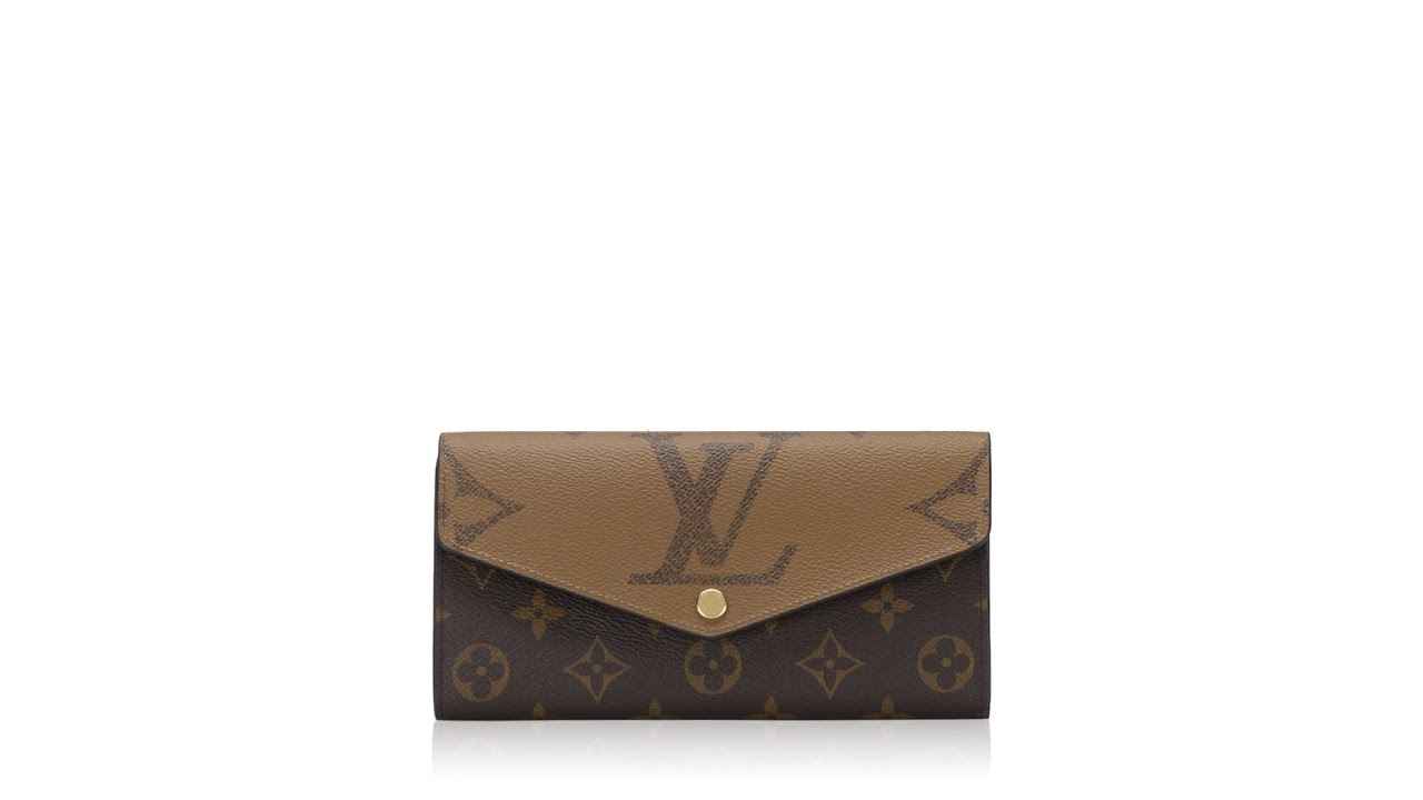 Louis Vuitton Reverse Monogram Giant Sarah Wallet
