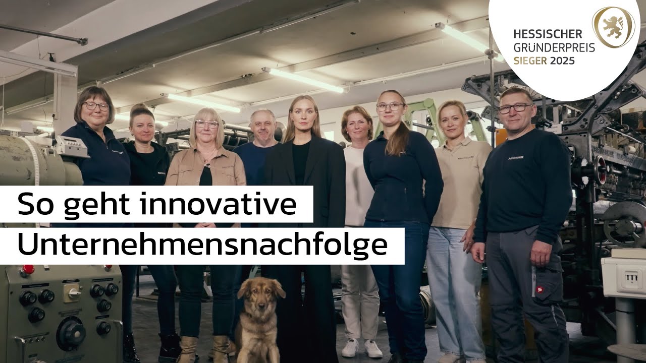 Netzfabrik Rudolf Baumbach – Sieger Hessischer Gründerpreis 2025 | Zukunftsfähige Nachfolge