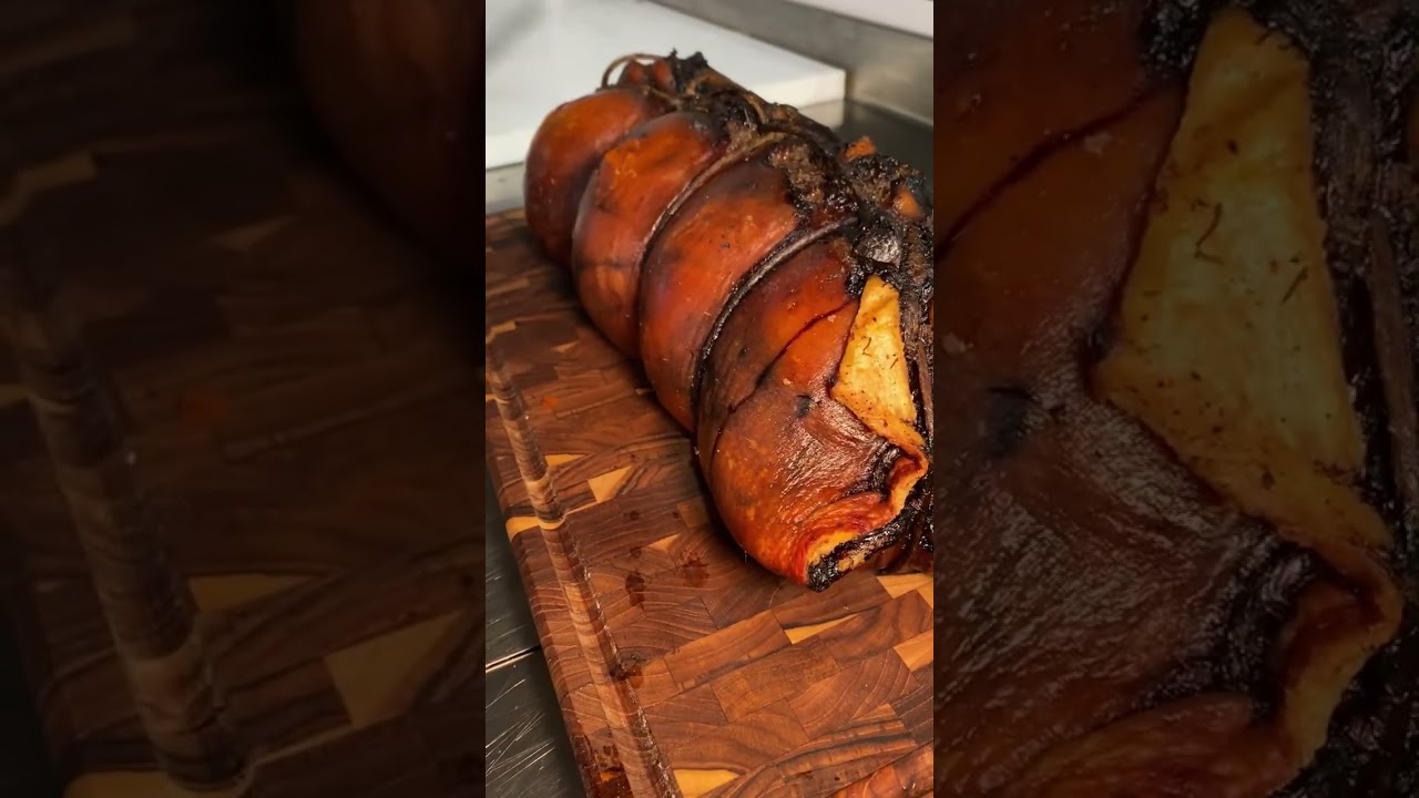 UNA PORCHETTA FATTA SOLAMENTE DI FEGATO!!
