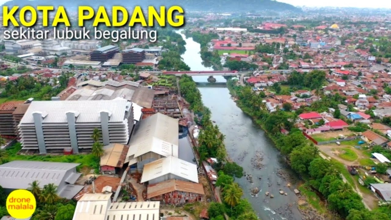 video udara kota padang - drone view ibukota provinsi sumatera barat 2020
