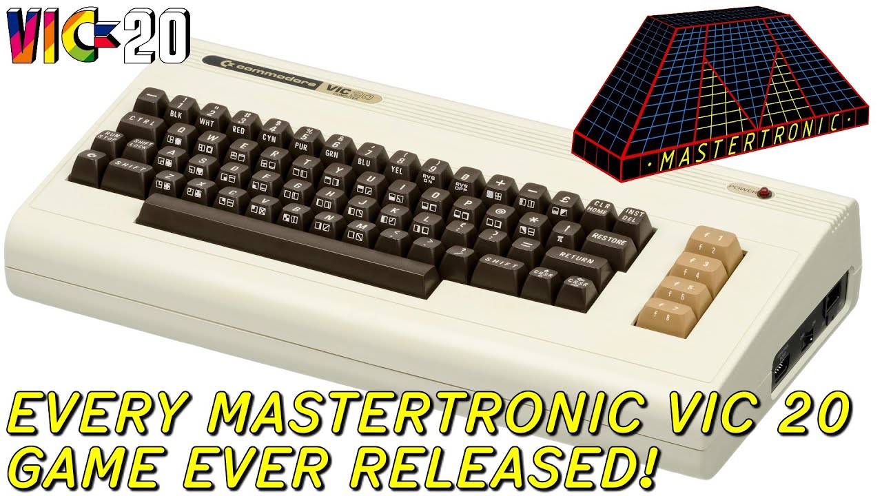 Every Mastertronic Vic 20 Game Ever Released!