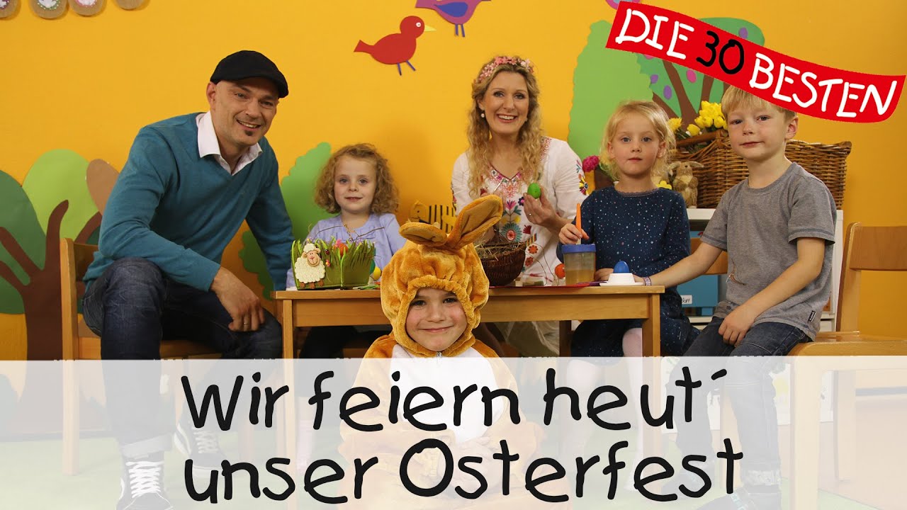 👩🏼 Wir feiern heut´ unser Osterfest - Singen, Tanzen und Bewegen || Kinderlieder