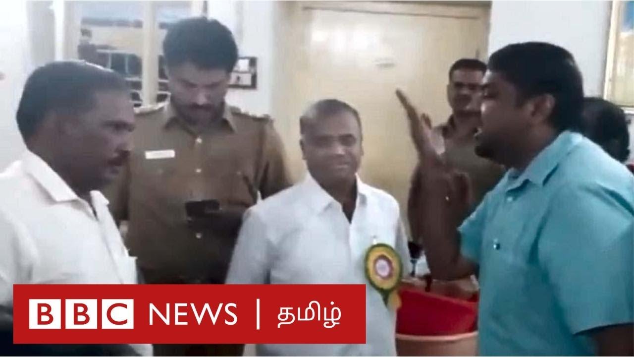 Sir... the question I am asking is very simple - DMK MP Senthil Kumar stumps the returning officer