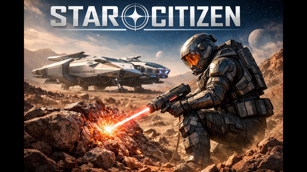STAR CITIZEN live | Hand-Mining auf Aberdeen