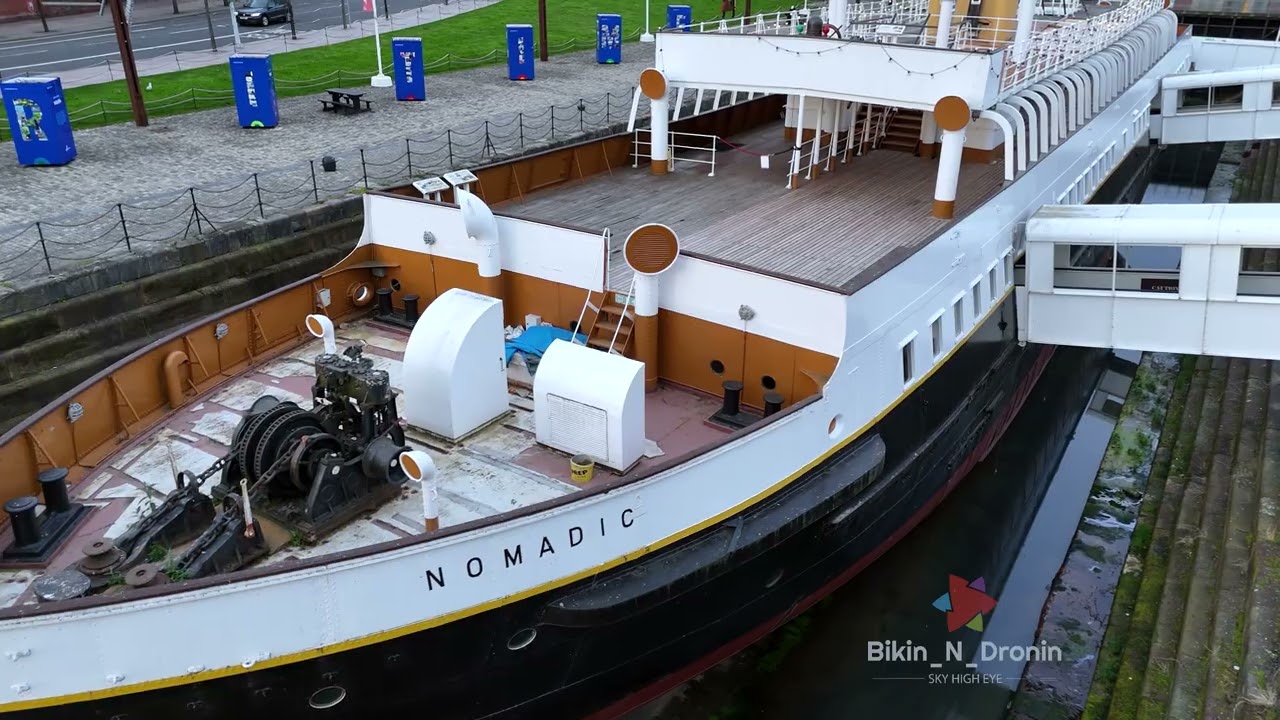 Titanic&rsquo;s Legacy from Above: Aerial Tour of Belfast&rsquo;s Titanic Museum & SS Nomadic