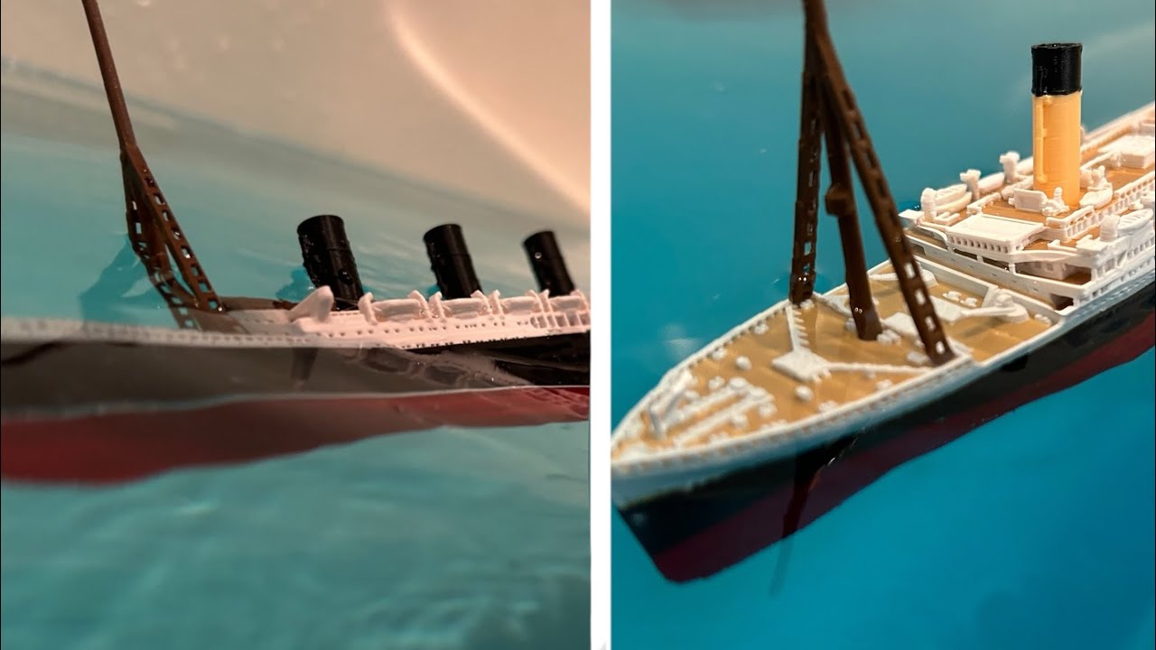 Titanic and Lusitania Submersible Model Unboxing and Review!