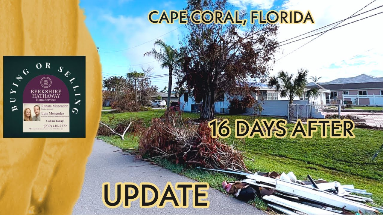 Cape Coral Florida16 days after Ian.