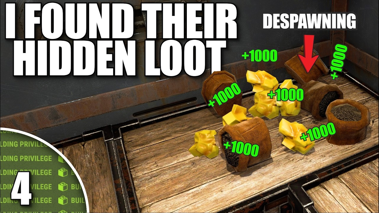 I Found this clans Hidden Loot in Rust...