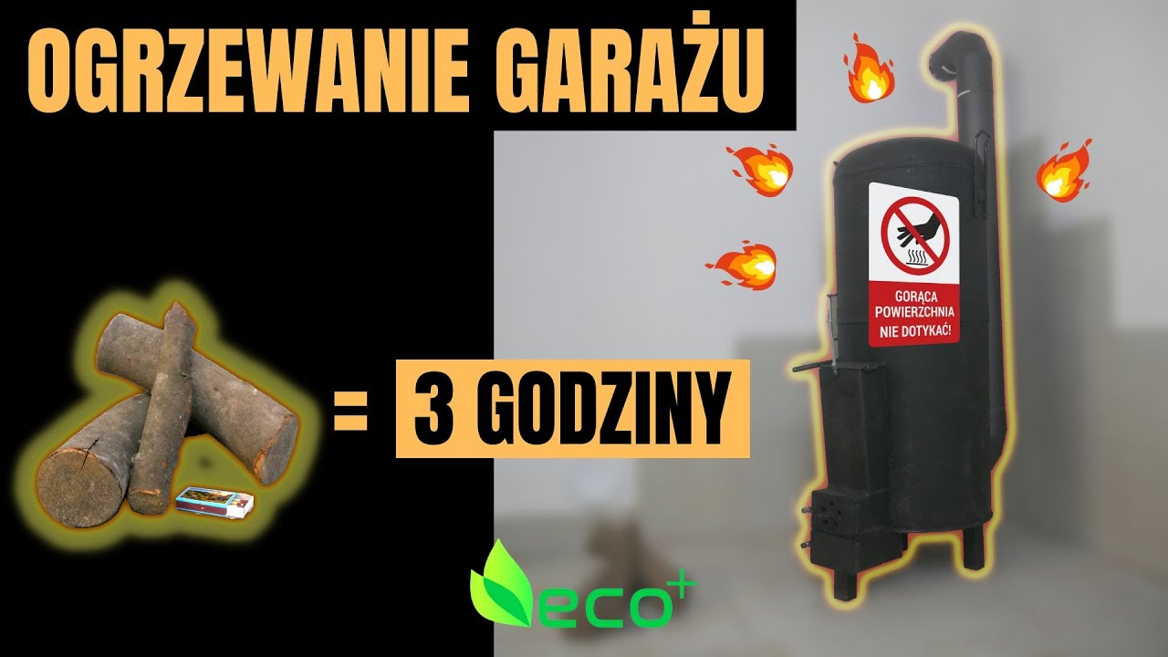 PIEC RAKIETOWY, czyli ekonomiczne i ekologiczne ogrzewanie garażu / warsztatu | Tony Stylu