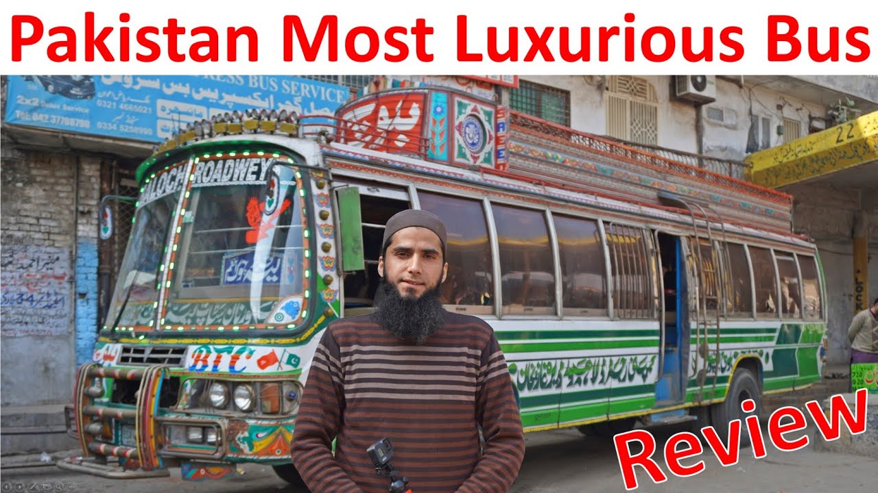 Pakistan Most Luxurious Bus Reviewed | Isuzu Non AC | Non Euro by Ammar Shaukat