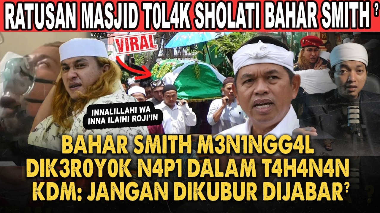 KANG DEDI MULYADI KAGET BAHAR MEN1NGG4L?! HIDUP SUKA DIUSIR CERAMAH SEKARANG GAK ADA MAU SHOLATI?!