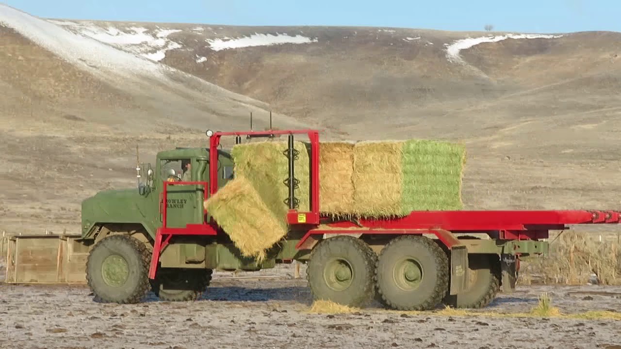 Flaker feeder on Military Truck FFF