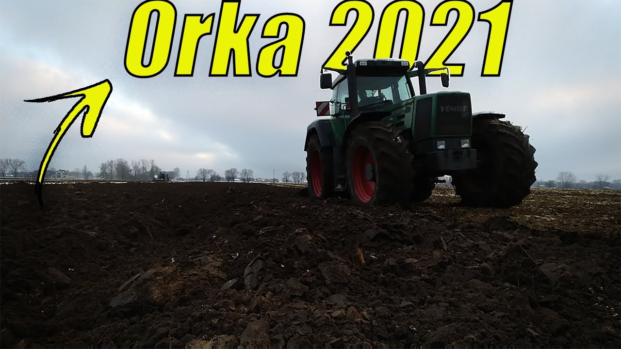 ZIMOWA ORKA PO KUKURYDZY 2021 | FENDT Favorit 816 | Lemken Opal 120 |