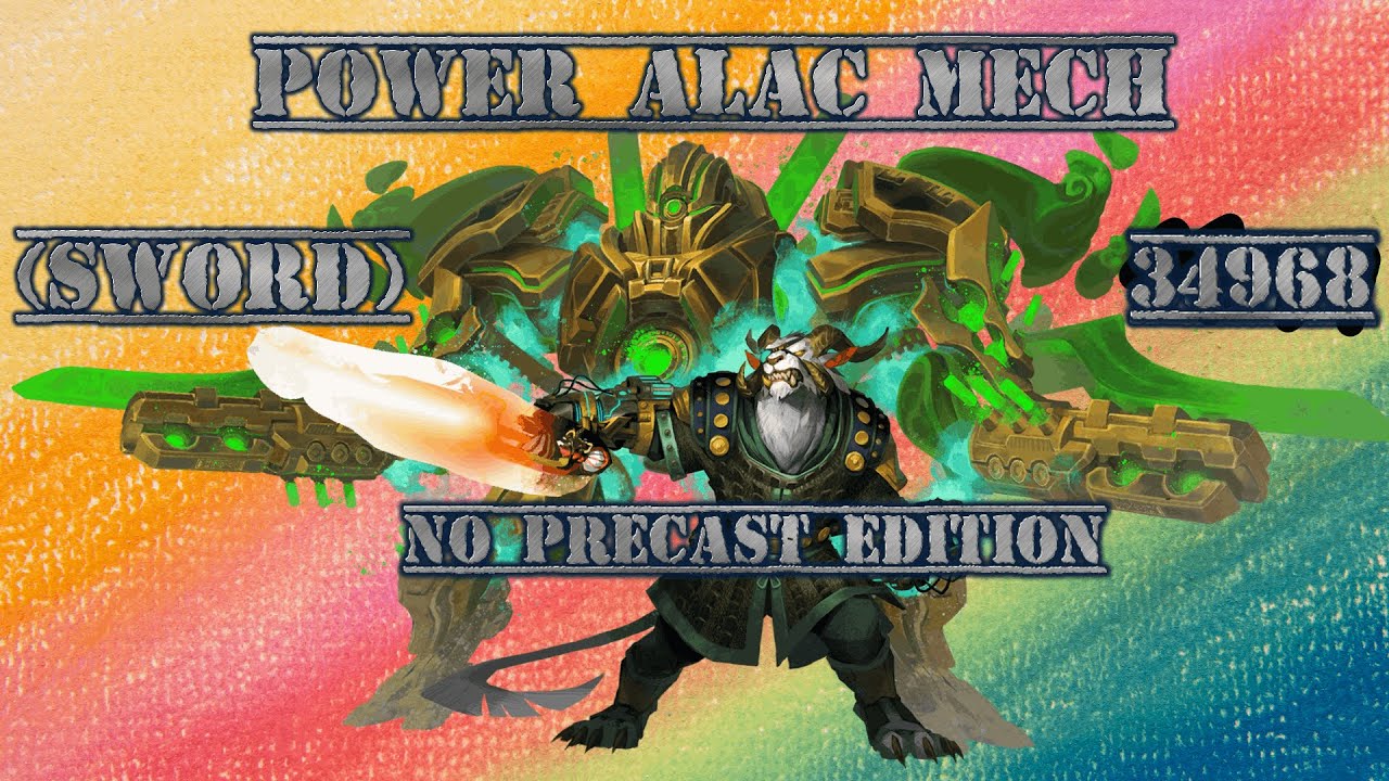 Power alac mech 2kits & sword (no precast edition) | 35k | patch 13.01.26