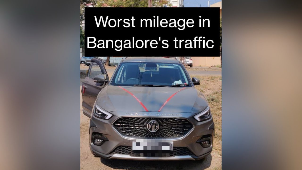 Worst mileage of a SUV. MG Astor Mileage test in Bangalore&rsquo;s traffic.