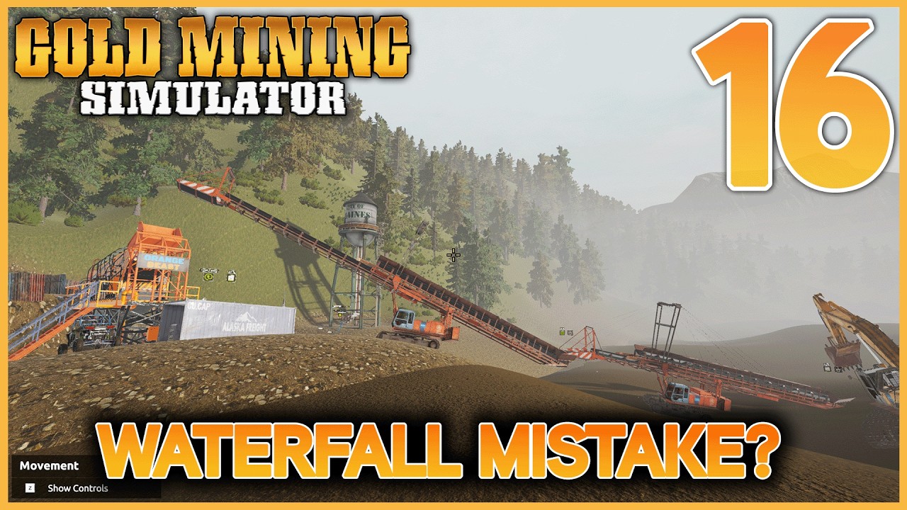 ACCOUNT HACKED but we're going to WATERFALL! - GOLD MINING SIMULATOR