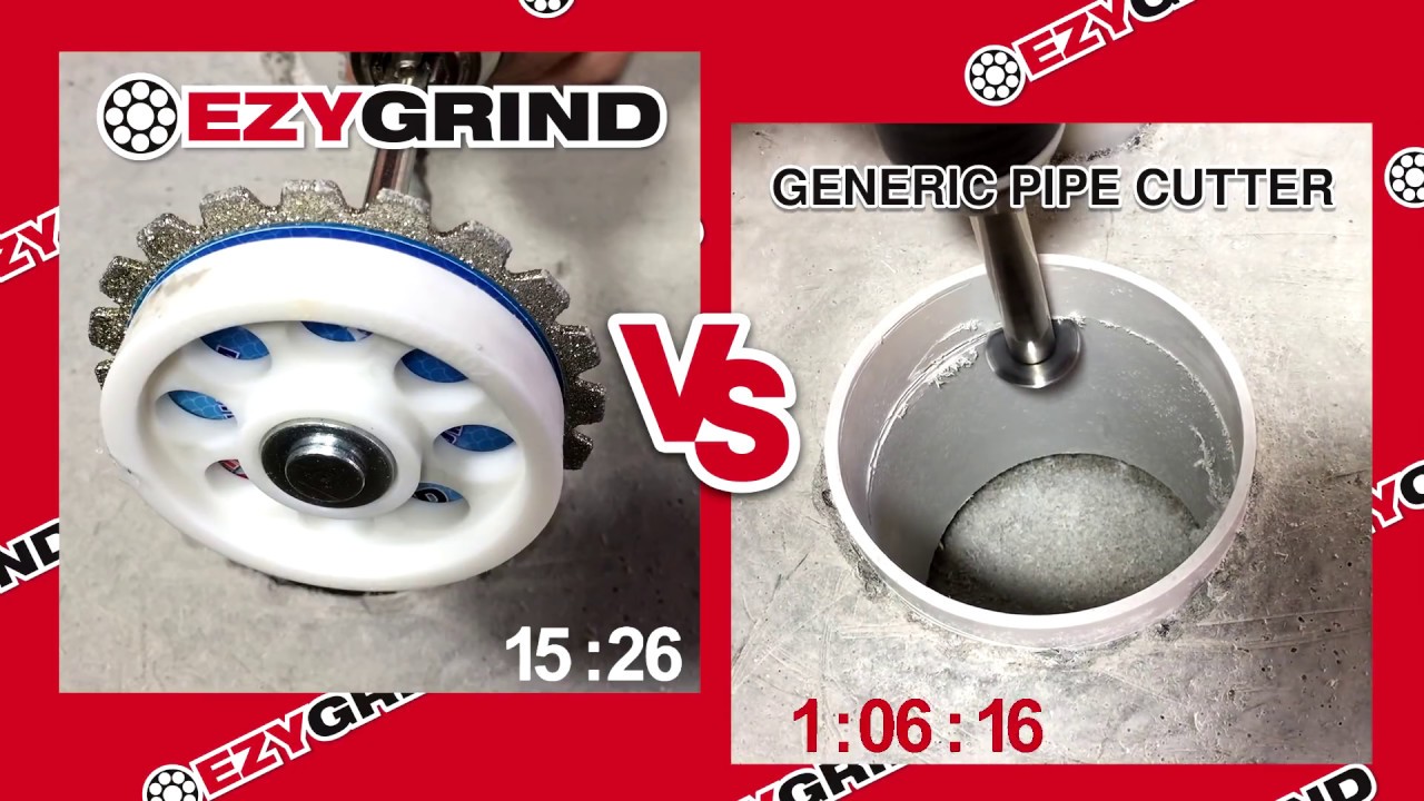 Internal Pipe Cutter Test - EzyGrind vs Generic Inside Cutter