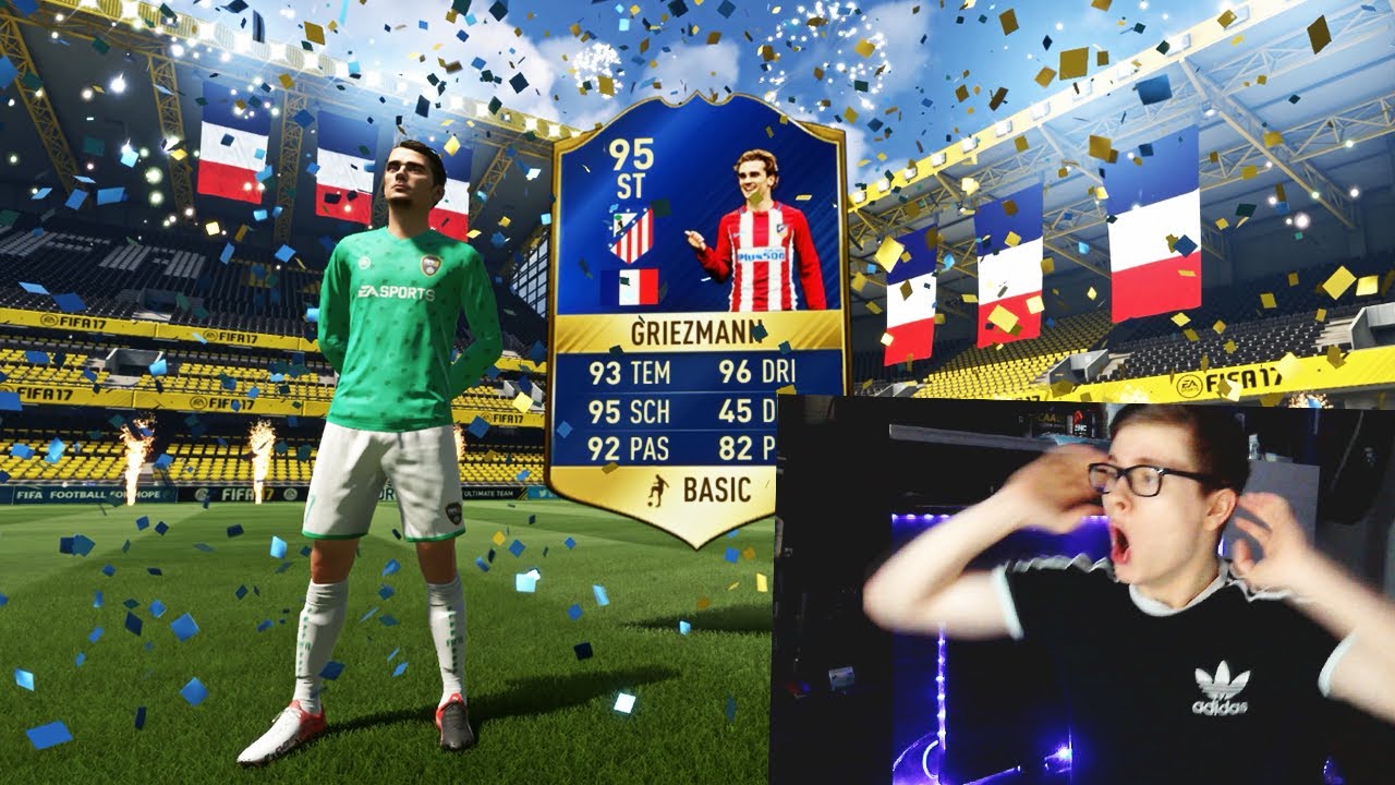 FIFA 17: OMFG GRIEZMANN TOTS IN A PACK! ⛔️🔥😎 - ULTIMATE TEAM - 14x TOTS BEST PACK OPENING EVER!