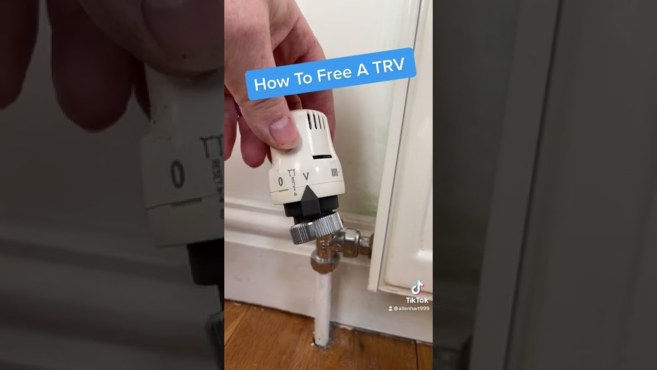 Как отремонтировать радиатор | Как освободить термостатический клапан TRV