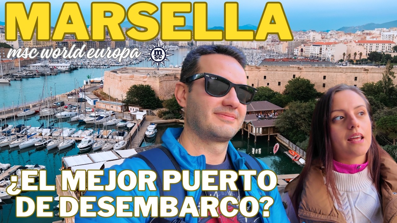 Así es Desembarcar del MSC World Europa! ¿Porqué es mejor en Marsella?