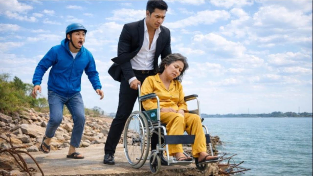 Anh Xe Ôm Cứu Bà Tỷ Phú Ngồi Xe Lăn Bị Hãm Hại Bên Bờ Sông, Bí Mật Kinh Hoàng Dần Hé Lộ