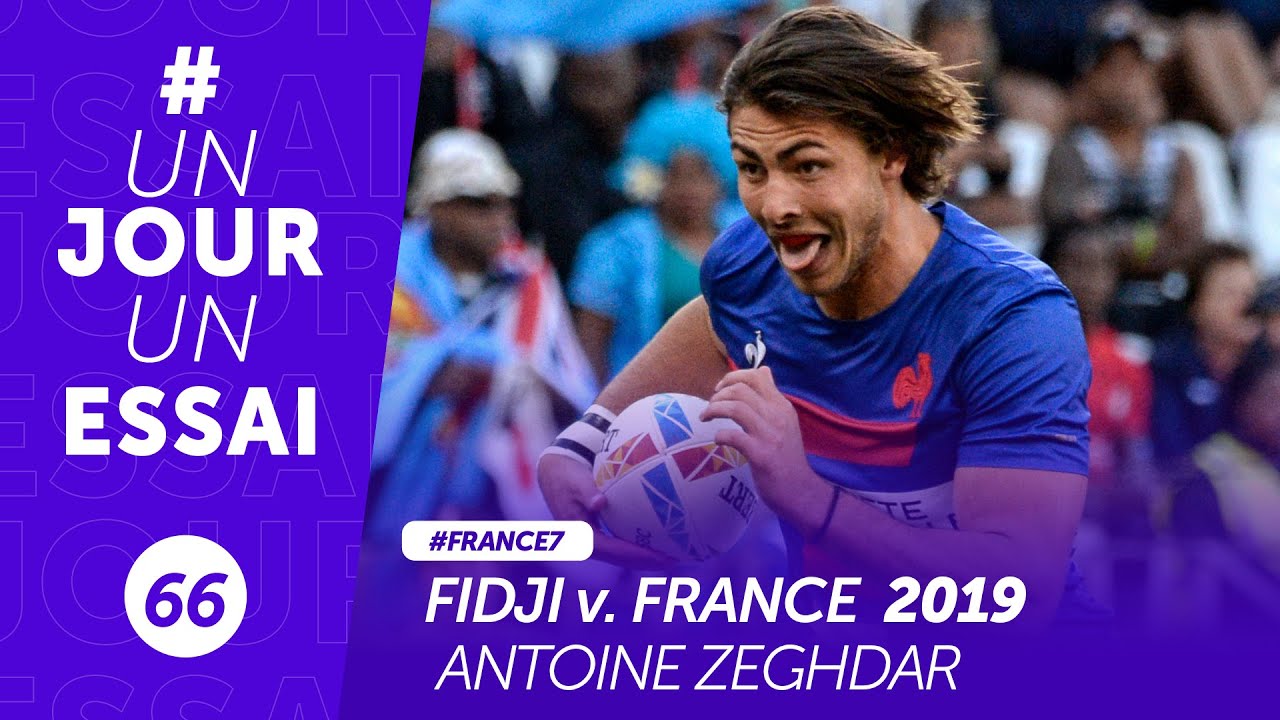 France-Fidji (2019) : Antoine Zeghdar #UnJourUnEssai