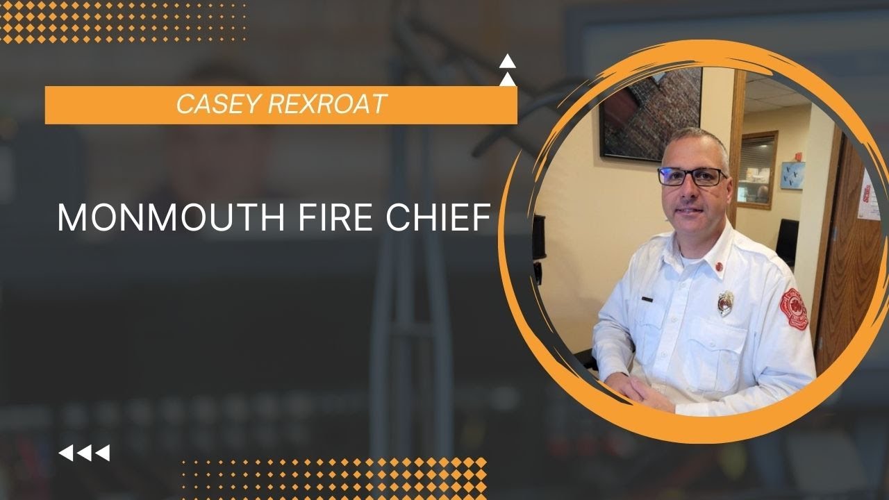 Monmouth Fire Chief Casey Rexroat