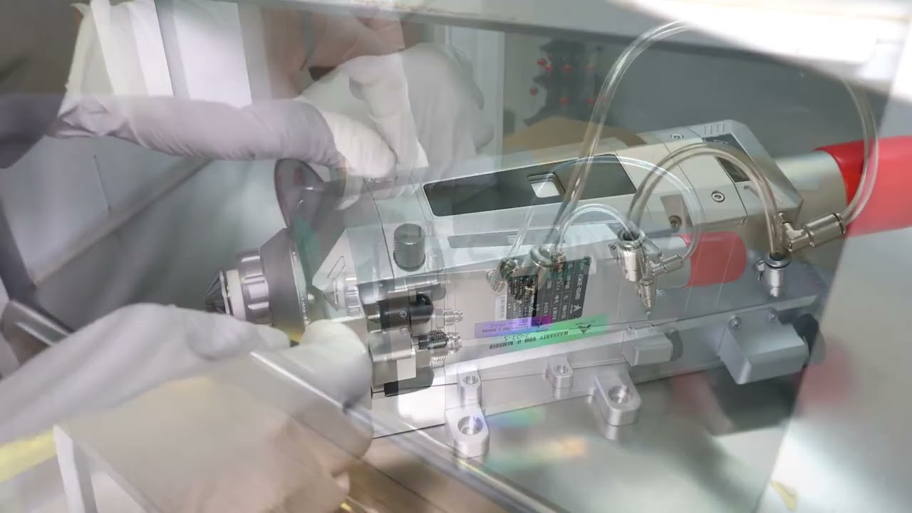 [LXSOW LASER] Au3tech A260E replacement and cleaning lens video