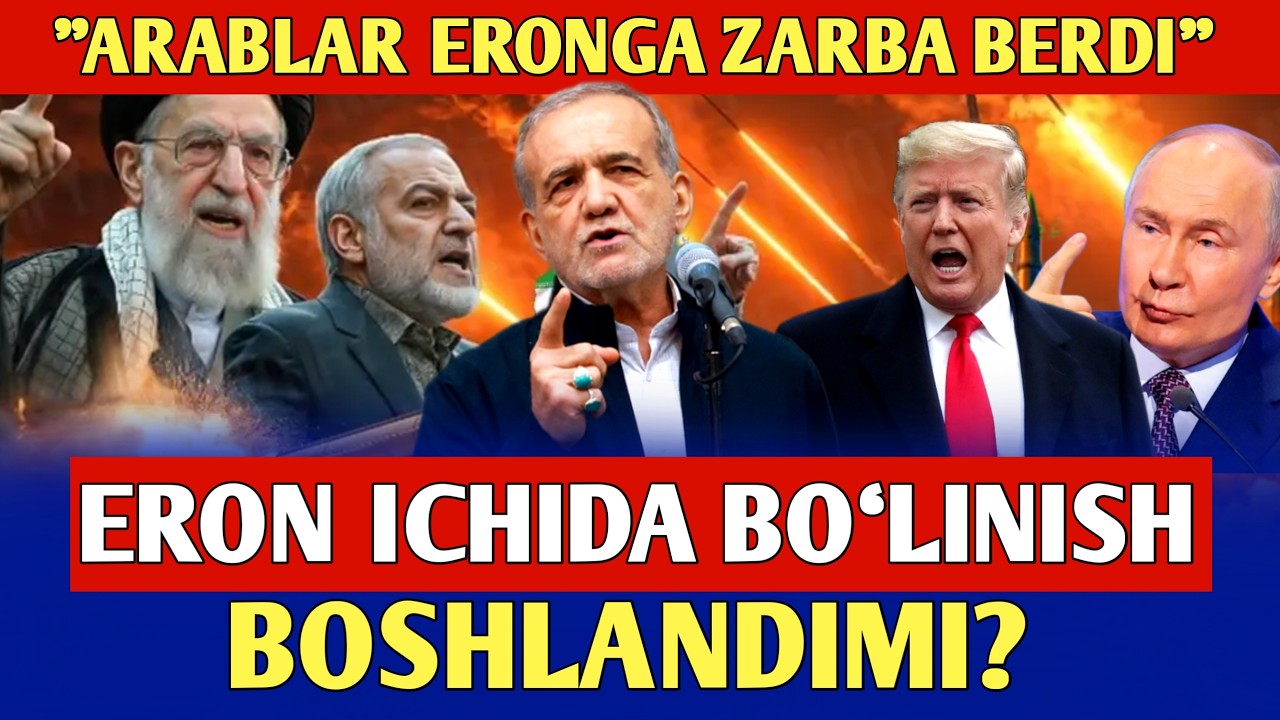 Kutilmagan hujum: Arablar Eronga zarba berdi | Eron ichida bo‘linish boshlandimi?