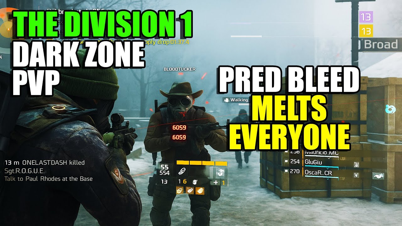 Predator M4 Build Is Fun - The Division 1 Dark Zone PVP | Predator/Striker | 2024 PC, XBOX, PS5