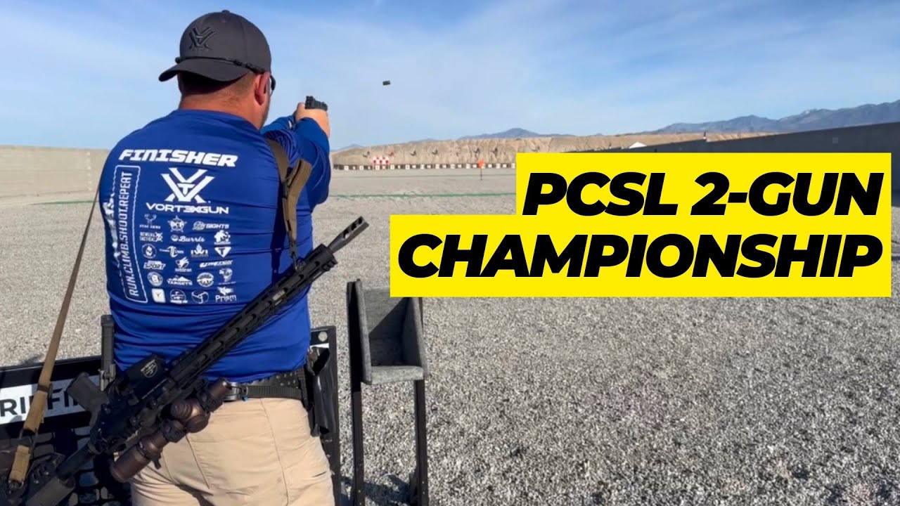 Участники соревнуются друг с другом на чемпионате PCSL по стрельбе из двух орудий!