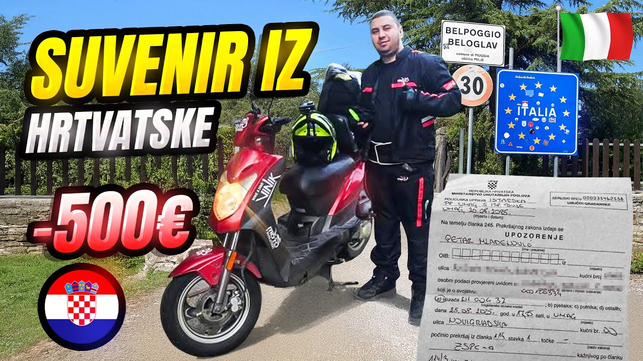 NISAM MOGAO DA VERUJEM STA SE DESILO NA IZLAZU IZ HRVATSKE!!